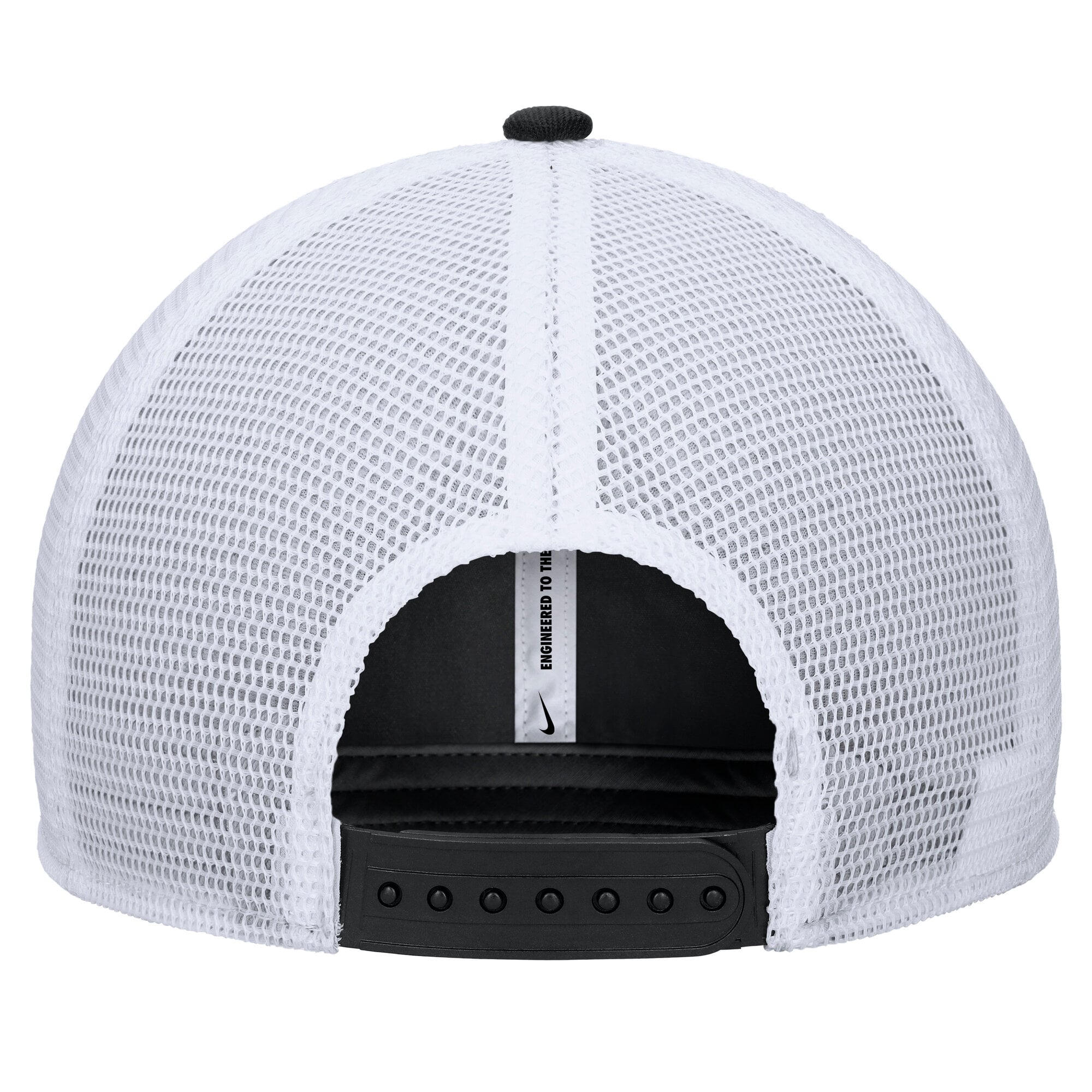 Casquette ajustable Nike noire Oregon State Beavers Rise Trucker Dri-FIT pour homme