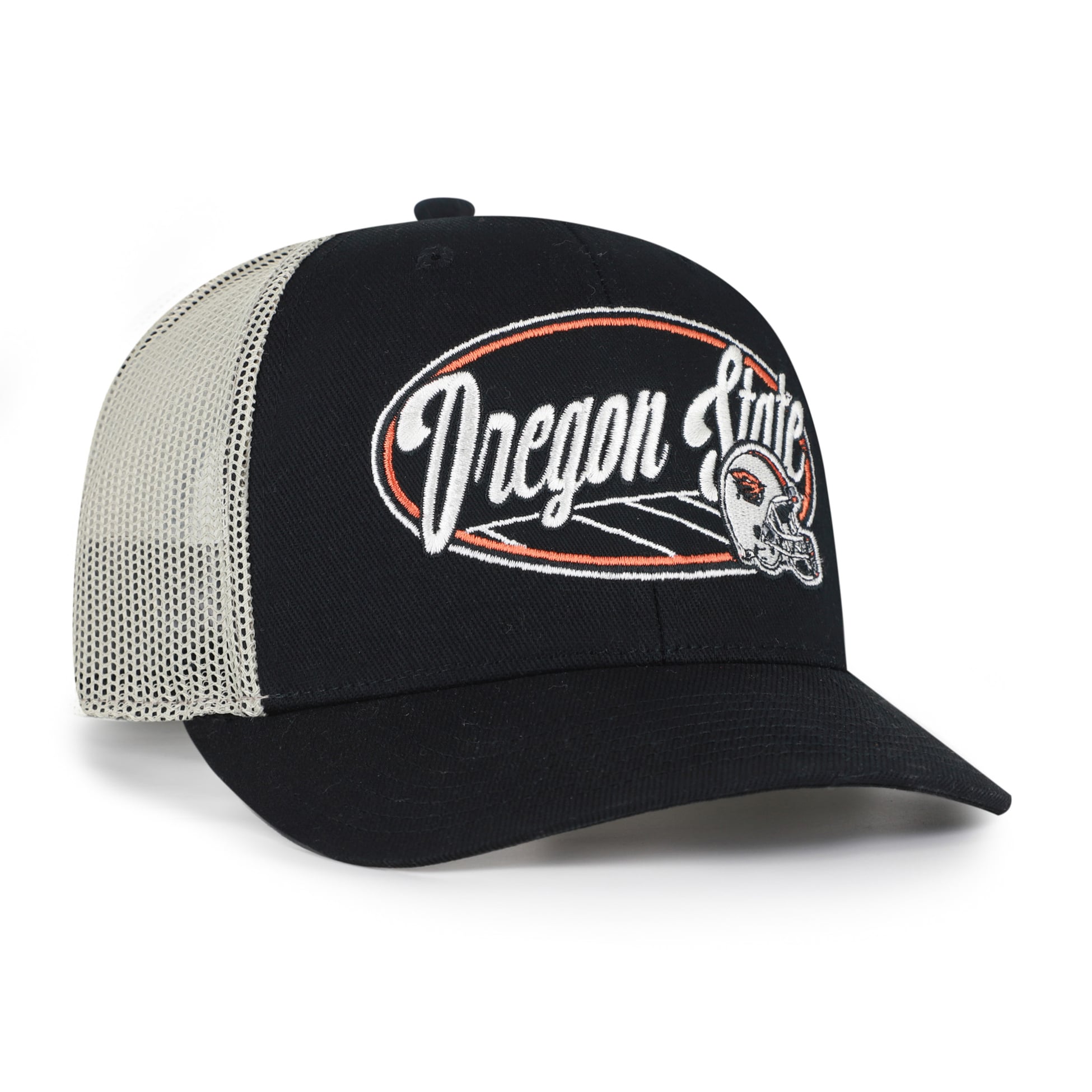 Unisex '47 Black Oregon State Beavers Enfield Adjustable Trucker Hat