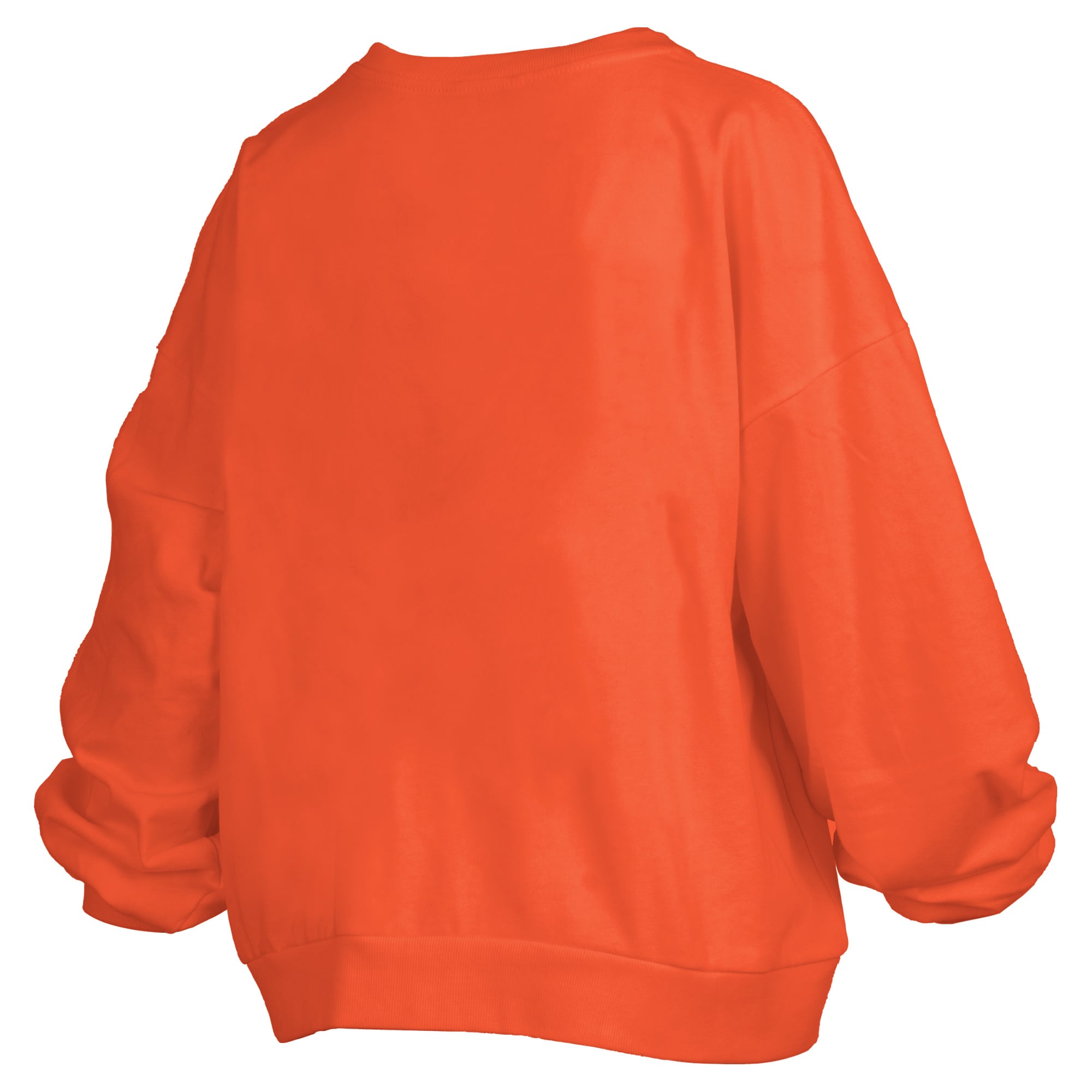 Sweat-shirt polaire oversize Pressbox Orange Oregon State Beavers Janise avec logo sur l'arche, pour femme