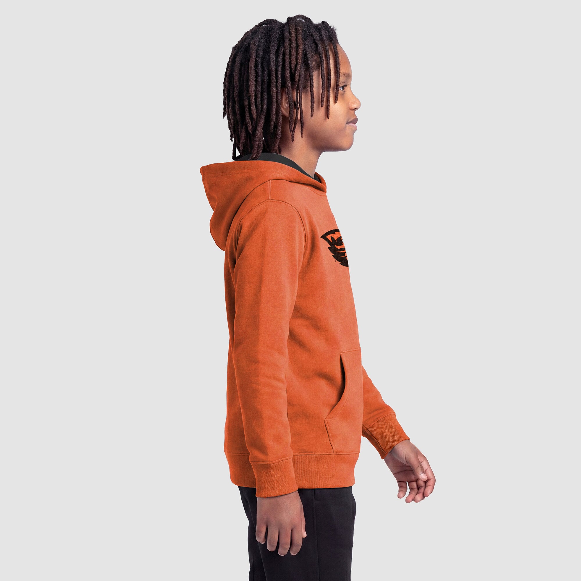 Youth Champion  Orange Oregon State Beavers Fleece Hoodie