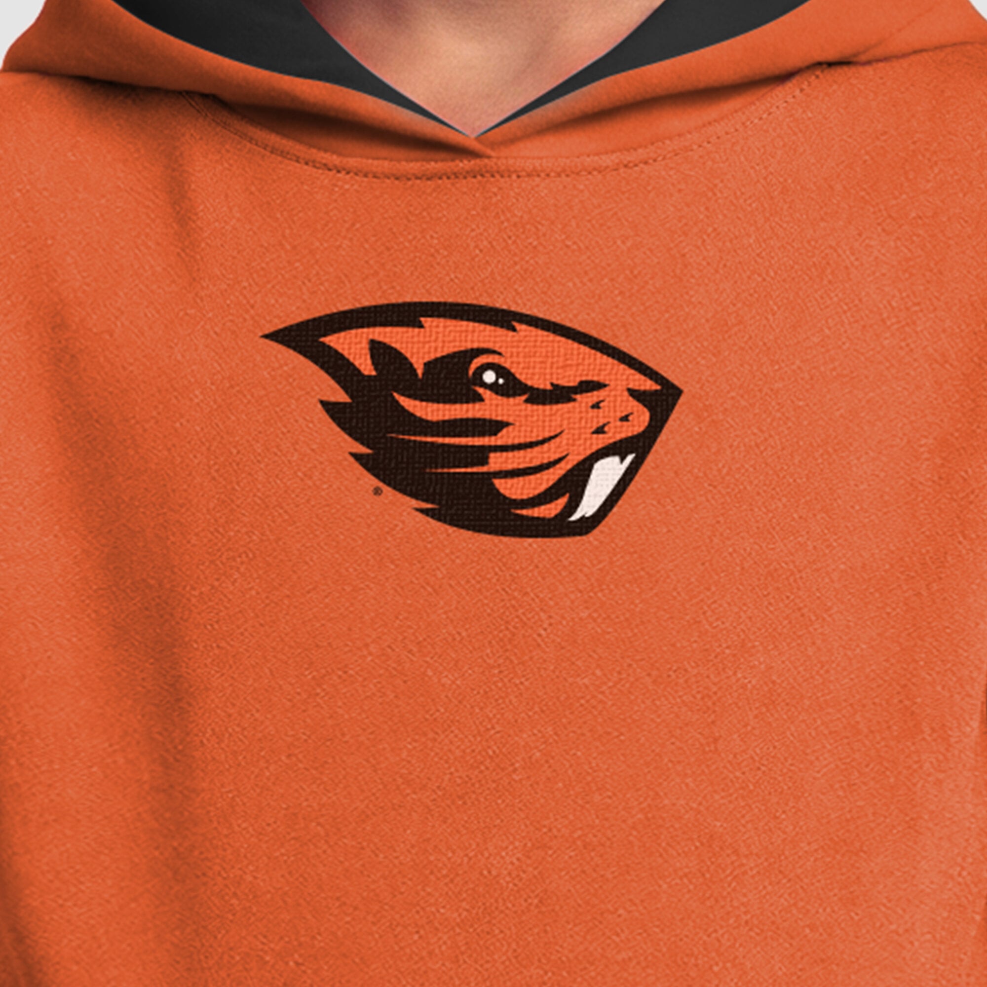 Youth Champion  Orange Oregon State Beavers Fleece Hoodie