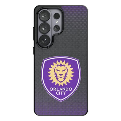  Orlando City SC Keyscaper Linen Magnetic Bump Case - Black