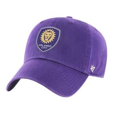  Orlando City SC '47 Clean-Up Adjustable Hat - Purple
