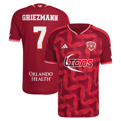 Antoine Griezmann Orlando City SC adidas 2026 Archive On-Field Authentic Jersey - Red