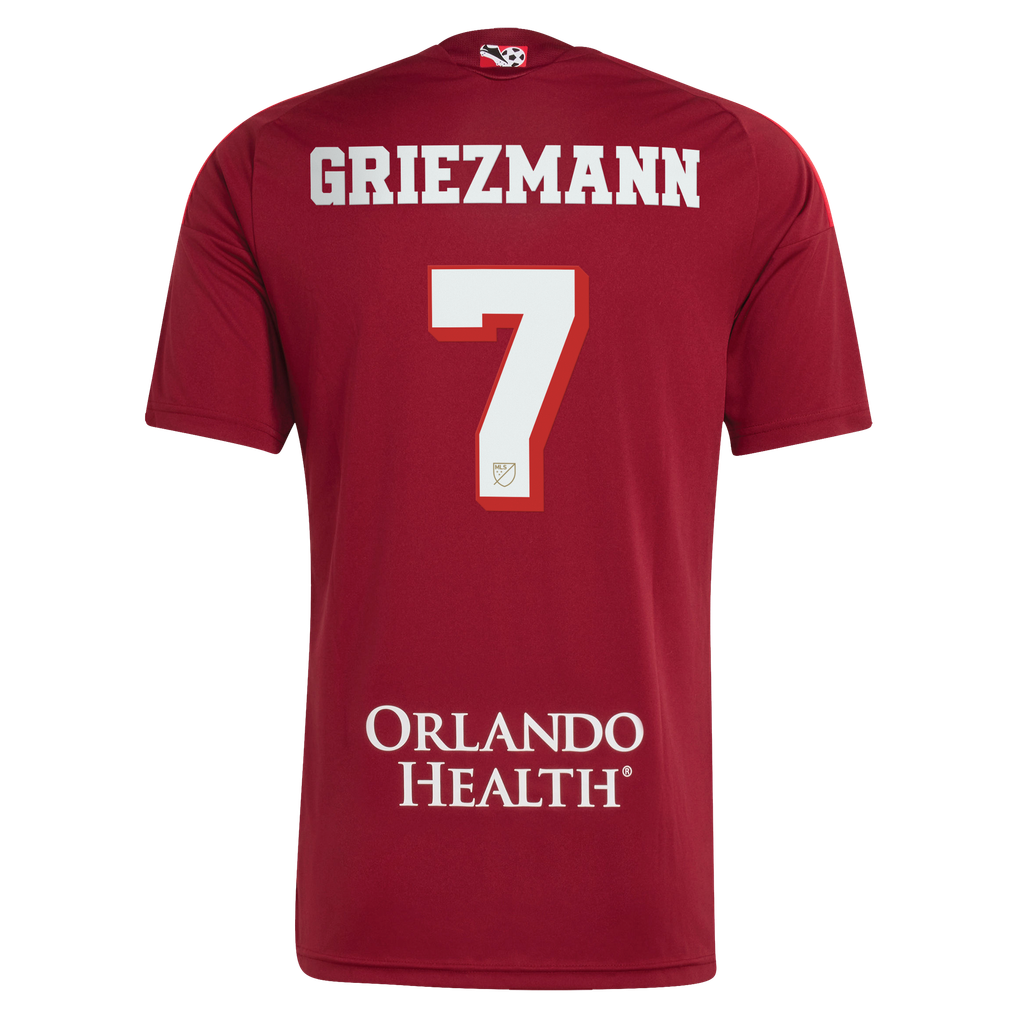 Reddes Color Men's Orlando City SC Antoine Griezmann adidas Red 2026 Archive Replica ...