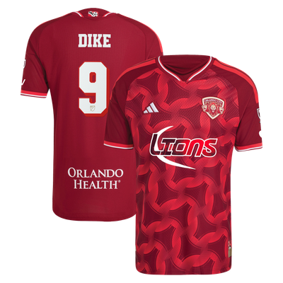 Daryl Dike Orlando City SC adidas 2026 Archive On-Field Authentic Jersey - Red