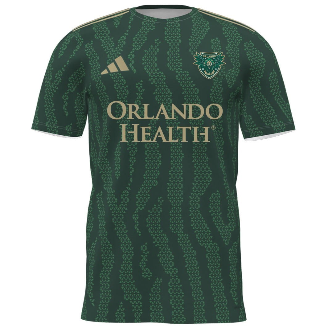 Men's Orlando City SC adidas Green 2026 MLS Military Pre-Match Top