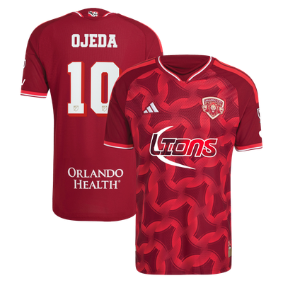 Martín Ojeda Orlando City SC adidas 2026 Archive On-Field Authentic Jersey - Red
