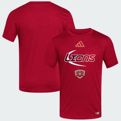  Orlando City SC adidas 2026 Archive Jersey Hook T-Shirt - Red