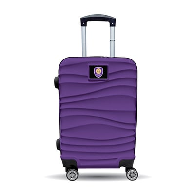 MOJO Orlando City SC Purple Carry-On Hardcase Spinner Luggage

