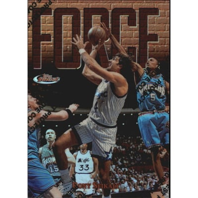 1997-98 Finest Refractors #42 Rony Seikaly B