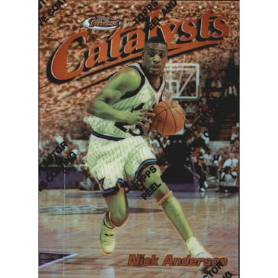 1997-98 Finest Refractors #8 Nick Anderson B