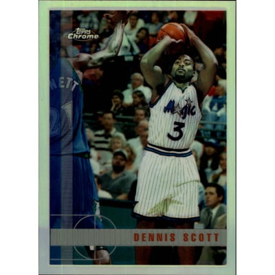 1997-98 Topps Chrome Refractors #76 Dennis Scott