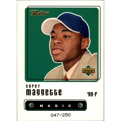 1999-00 Upper Deck Retro Gold #102 Corey Maggette