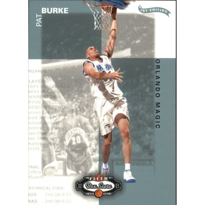 2002-03 Fleer Box Score First Edition #142 Pat Burke