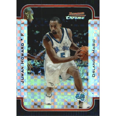 2003-04 Bowman Chrome X-fractors #6 Juwan Howard