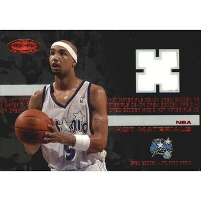 2003-04 Hoops Hot Prospects Hot Materials Red #27 Drew Gooden