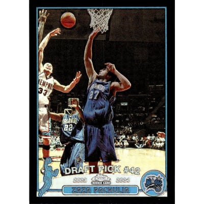 2003-04 Topps Chrome Refractors Black #149B Zaur Pachulia