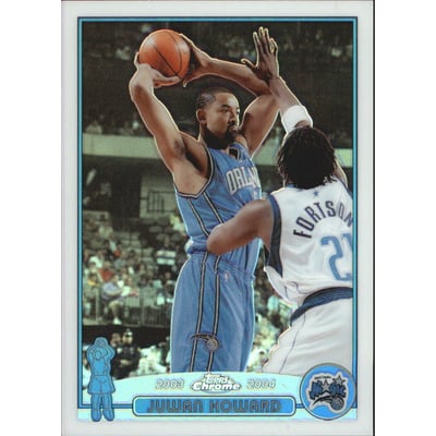 2003-04 Topps Chrome Refractors #59 Juwan Howard