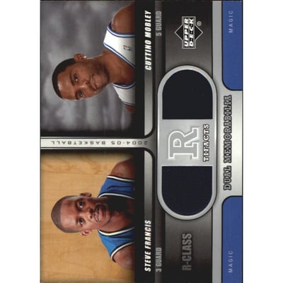 2004-05 Upper Deck R-Class R-Tifacts Dual #FM Steve Francis/Cuttino Mobley