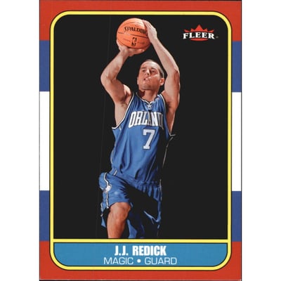 2006-07 Fleer 1986-87 20th Anniversary #99 J.J. Redick