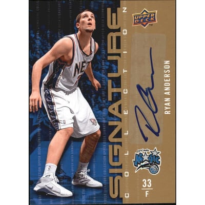 2009-10 Upper Deck Signature Collection #5 Ryan Anderson