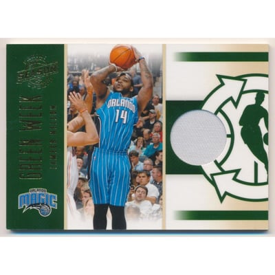 2010-11 Panini Season Update Green Week Jerseys Prime #13 Jameer Nelson/49