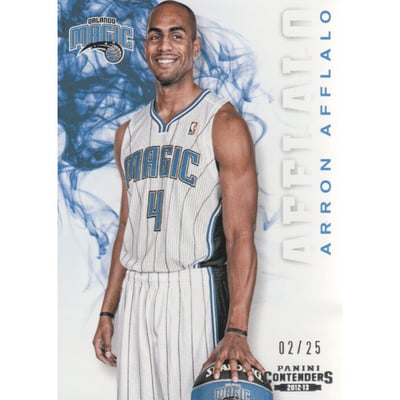 2012-13 Panini Contenders Silver #186 Arron Afflalo