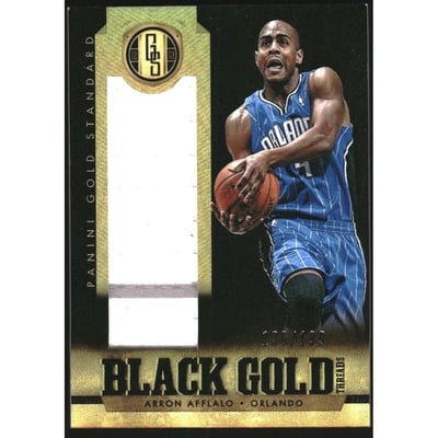 2012-13 Panini Gold Standard Black Gold Threads #17 Arron Afflalo/199