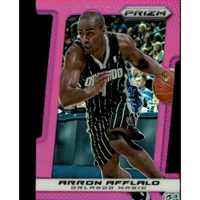 2013-14 Panini Prizm Prizms Purple Die Cut #21 Arron Afflalo