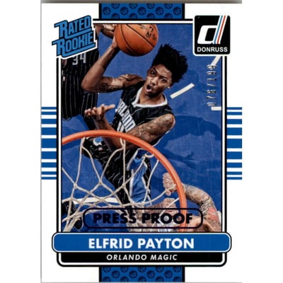 2014-15 Donruss Press Proofs Purple #206 Elfrid Payton
