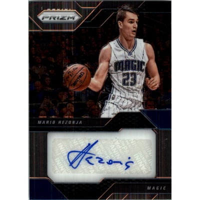 2016-17 Panini Prizm Veteran Signatures #23 Mario Hezonja