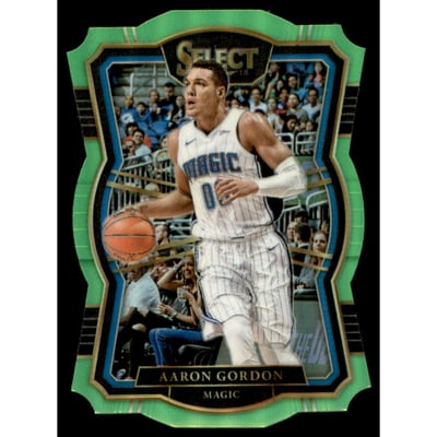 2017-18 Select Prizms Die Cut Neon Green #101 Aaron Gordon