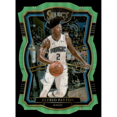 2017-18 Select Prizms Die Cut Neon Green #155 Elfrid Payton