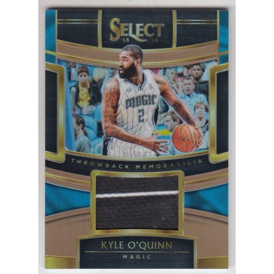 2018-19 Select Throwback Memorabilia Prizms Copper #20 Kyle O'Quinn