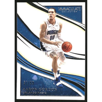 2019-20 Immaculate Collection #10 Aaron Gordon