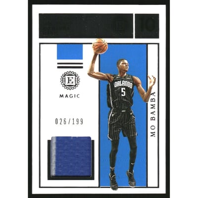 2019-20 Panini Encased Label Materials #42 Mo Bamba/199