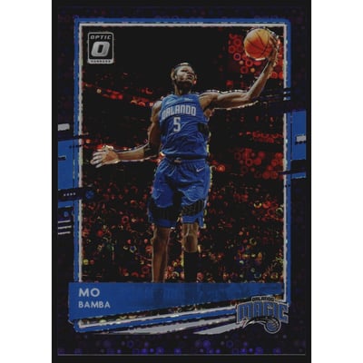 2020-21 Donruss Optic Fast Break Purple #81 Mo Bamba