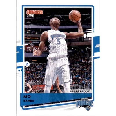 2020-21 Donruss Press Proof Purple #110 Mo Bamba