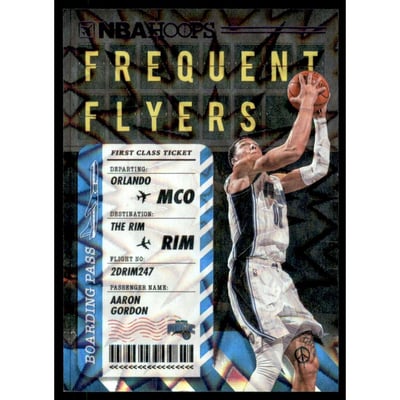 2020-21 Hoops Frequent Flyers Purple Explosion #1 Aaron Gordon