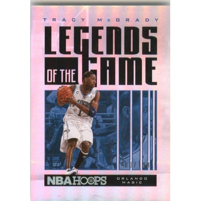 2020-21 Hoops Legends of the Game Silver #35 Tracy McGrady