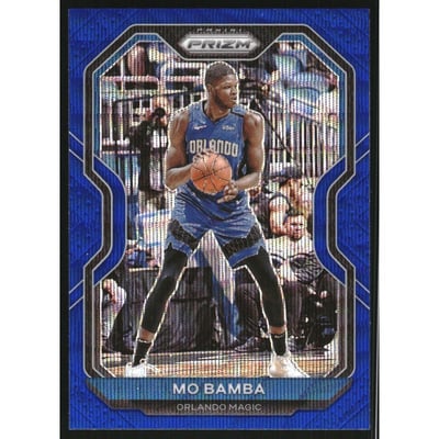 2020-21 Panini Prizm Prizms Blue Wave #171 Mo Bamba