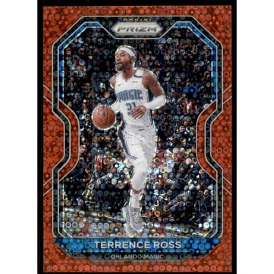 2020-21 Panini Prizm Prizms Fast Break Red #33 Terrence Ross