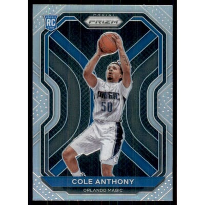 2020-21 Panini Prizm Prizms Silver #292 Cole Anthony