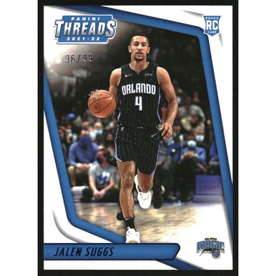 2021-22 Panini Chronicles Blue #92 Jalen Suggs/Threads