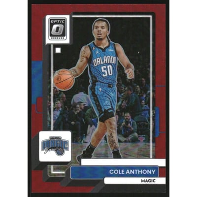 2022-23 Donruss Optic Red #145 Cole Anthony