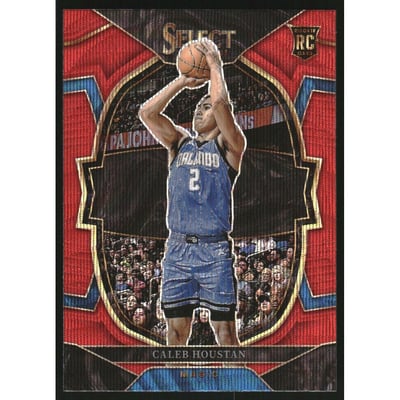 2022-23 Select Prizms Red Wave #68 Caleb Houstan