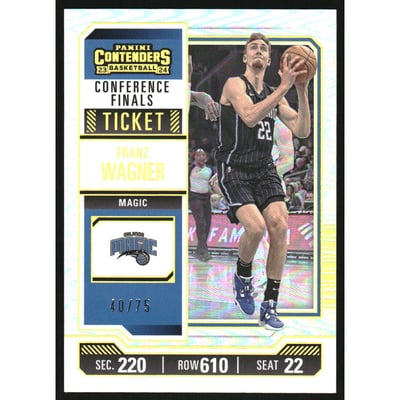2023-24 Panini Contenders Conference Finals Ticket #97 Franz Wagner