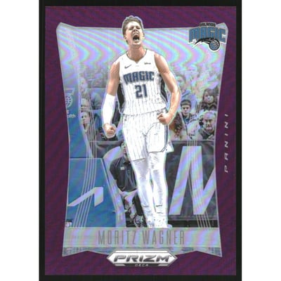 2023-24 Panini Prizm Deca Prizms Purple #17 Moritz Wagner