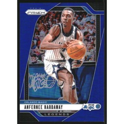 2024-25 Panini Prizm Prizms Blue #274 Anfernee Hardaway